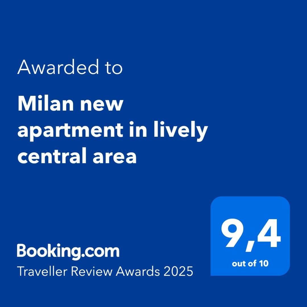 Milan New Apartment In Lively Central Area ภายนอก รูปภาพ